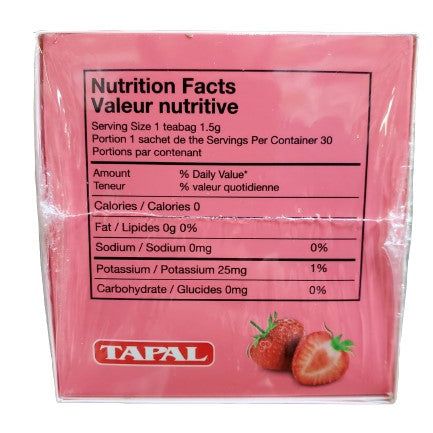 Tapal Green Tea Strawberry Bliss (30 T-Bags)