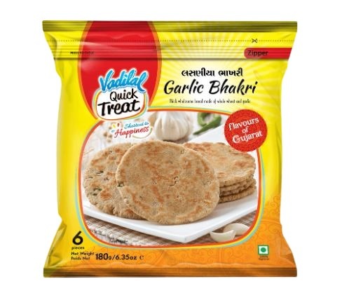 Vadilal quick Treat Garlic Bhakri (6pcs)