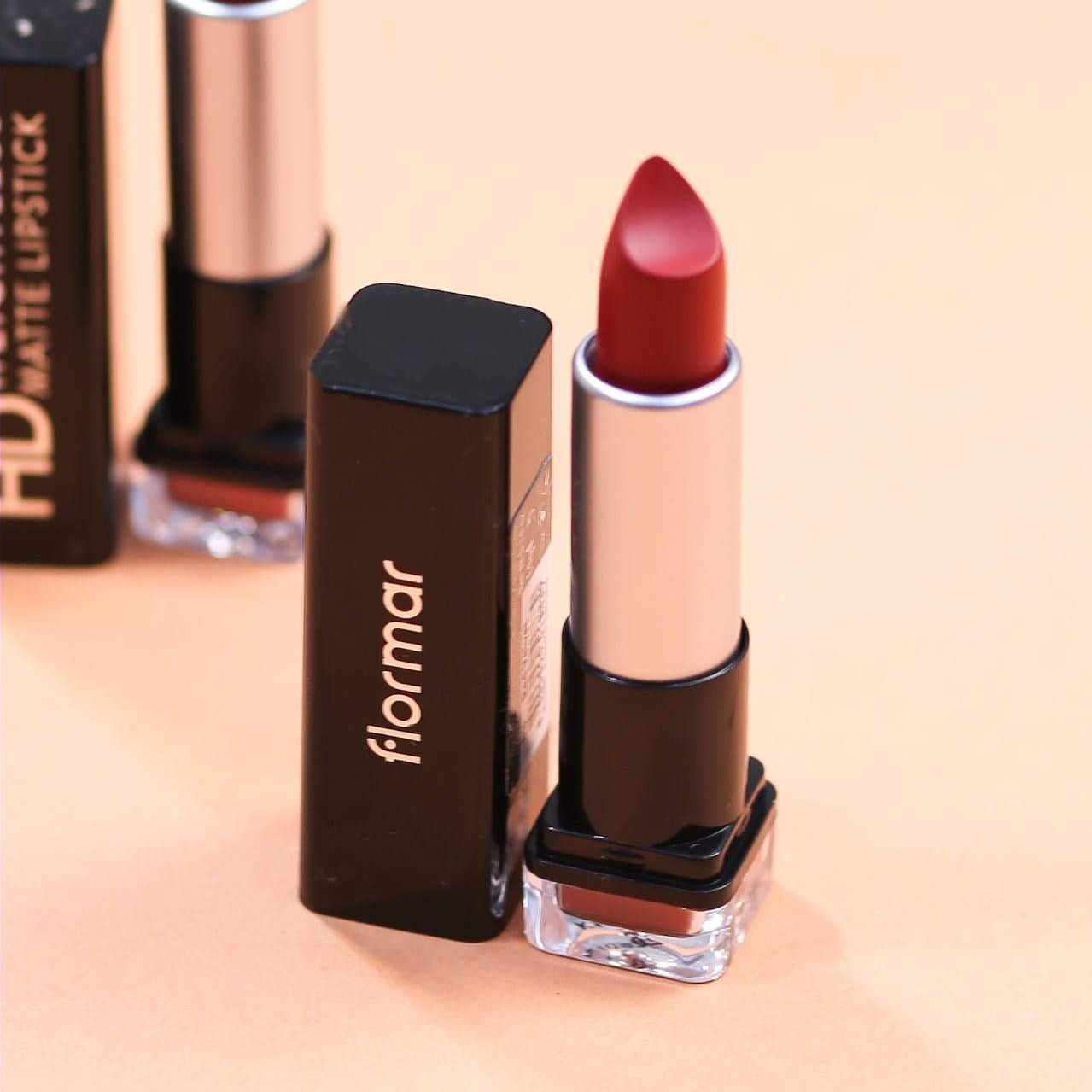 FLORMAR 08 RED VELVET HD MATTE LIPS PC