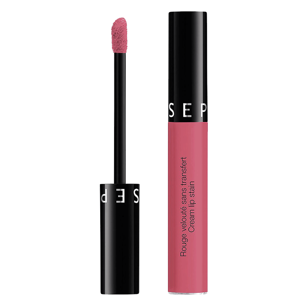 SEPHORA ROUGE VELOUTE SANS TRANSFER CREAM LIP STAIN 07 CHERRY BLOSSOM