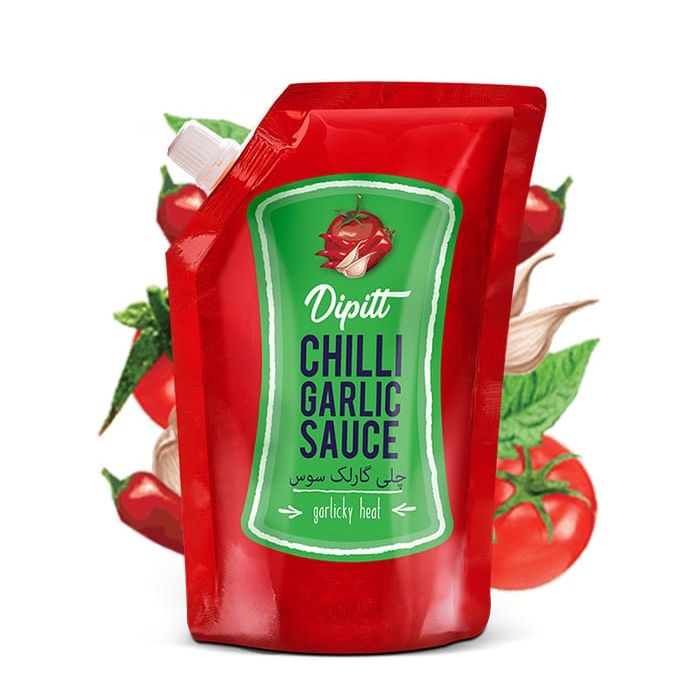 DIPITT CHILLI GARLIC SAUCE POUCH 800 GM