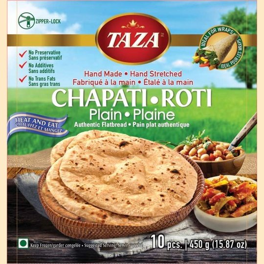 Taza Plain Chapati 10ct