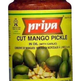 Priya Cut Mango Pickle (Without Garlic)