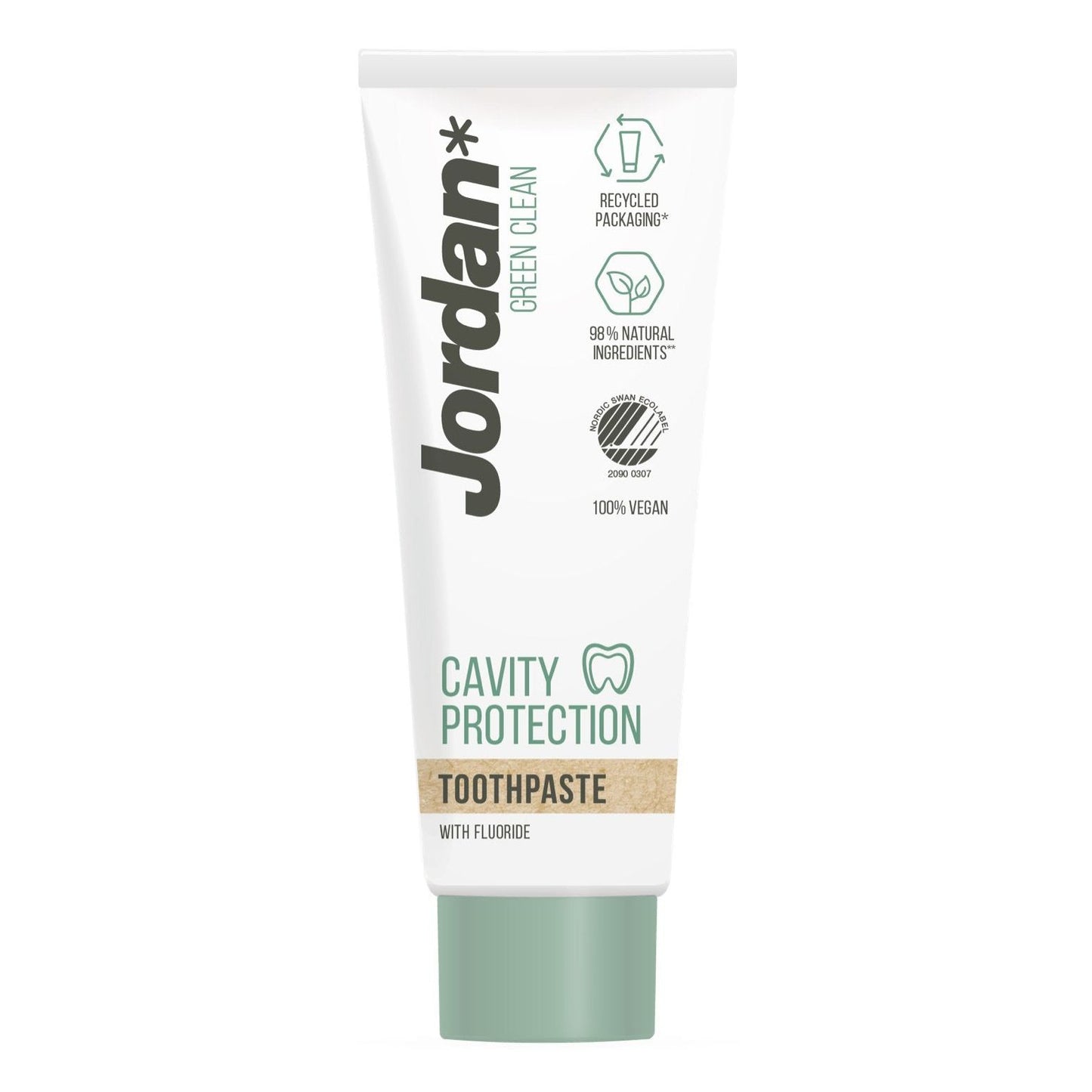 JORDAN GREEN CLEAN CAVITY PROTECTION TOOTH PASTE 50ML