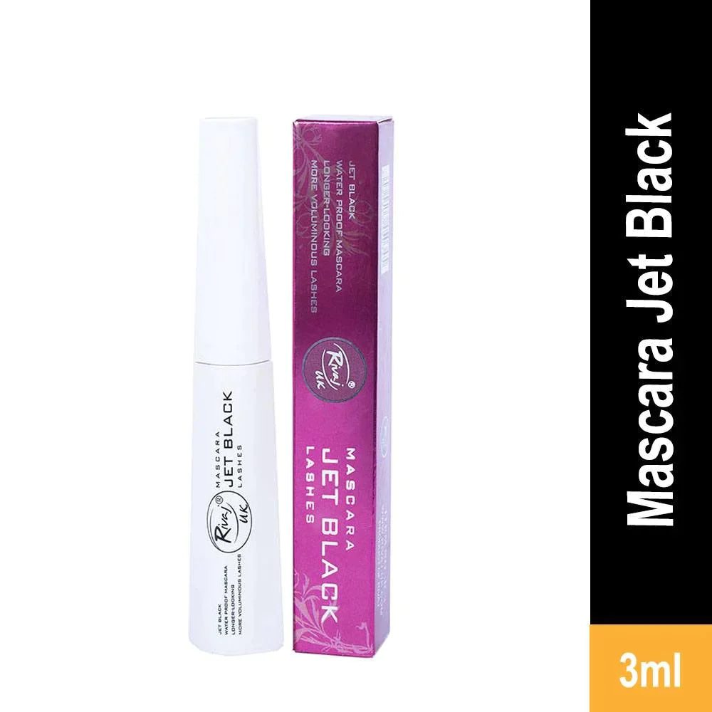 RIVAJ R-3 JET BLACK WATER PROOF MASCARA