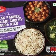 Haldiram's - Combo Meal Palak Paneer Choley Jeera Rice Combo 12oz
