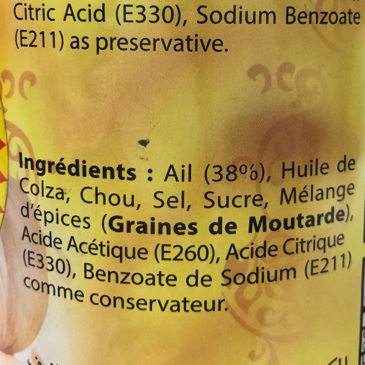 Garlic Pickle in Oil