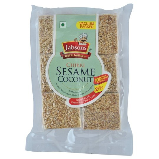 Jabsons Chikki Sesame Coconut