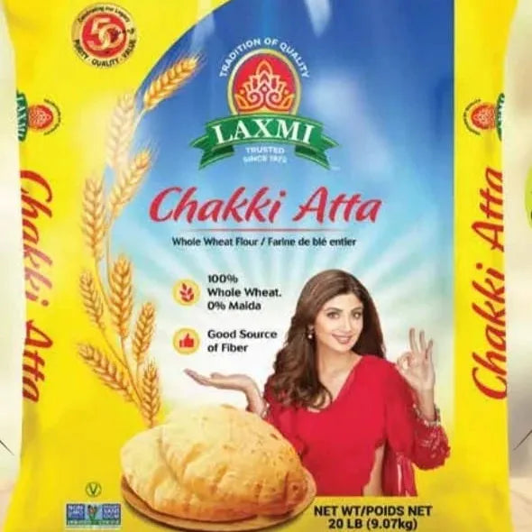 LAXMI CHAKKI ATTA (20 LB)