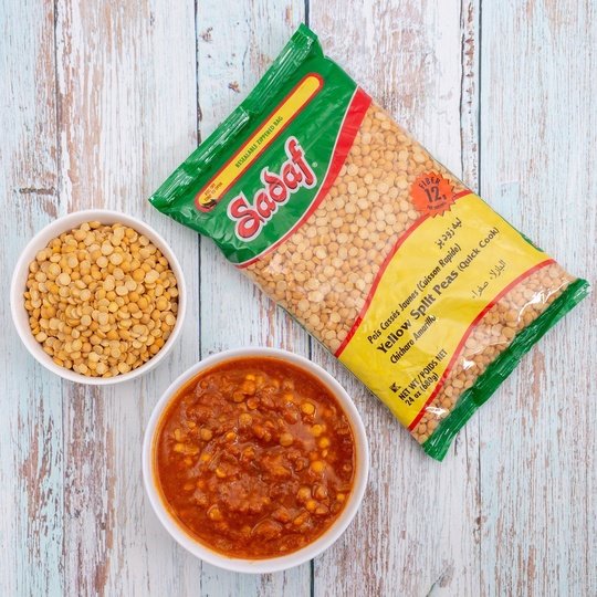 Sadaf Yellow Split Peas | Dried - 24 oz.