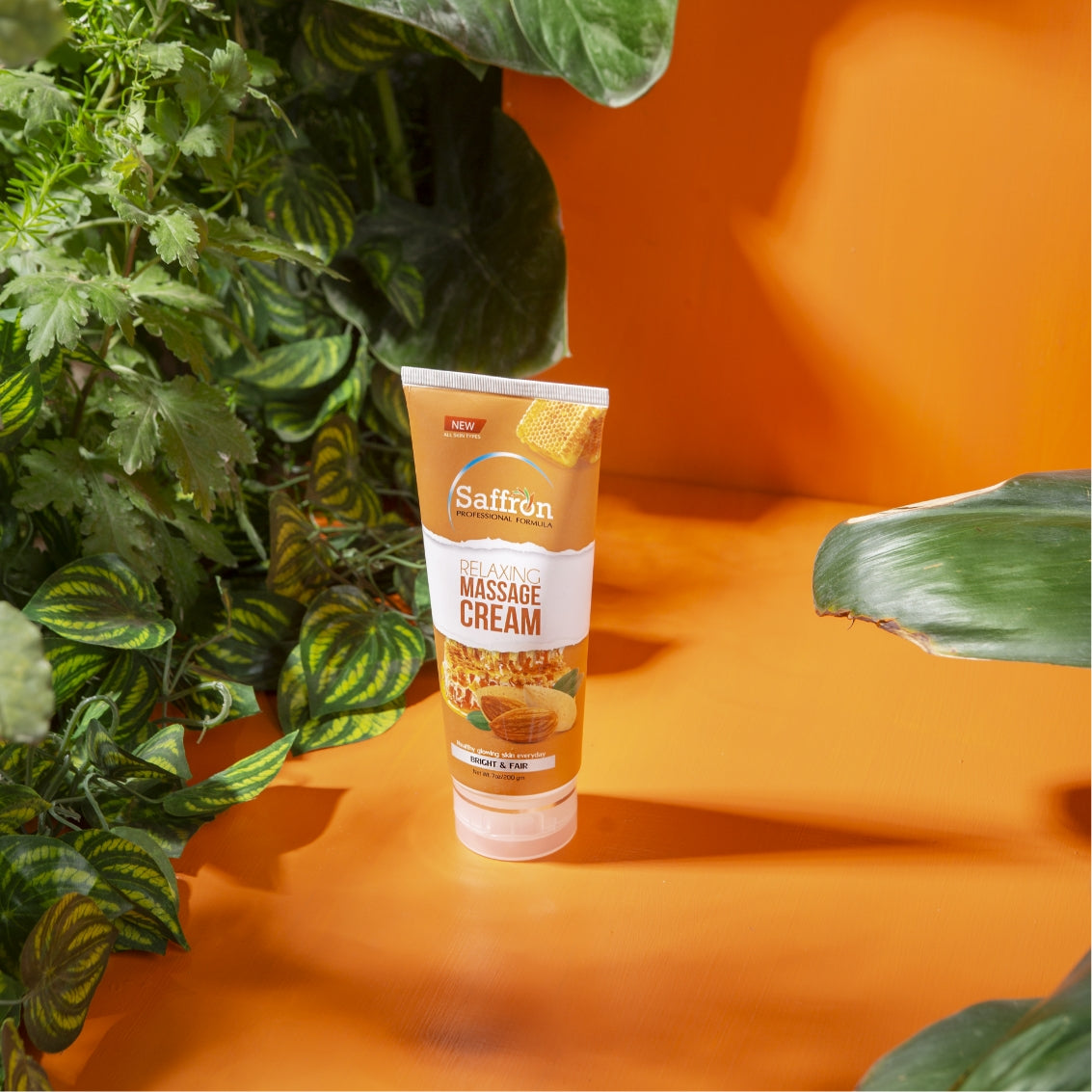 SAFFRON RELAXING MASSAGE CREAM 200G