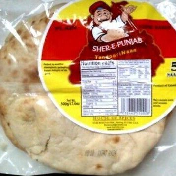 Sher -E- Punjab - Whole Wheat Naan 5Ct.
