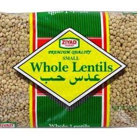 Ziyad Small Whole Lentils