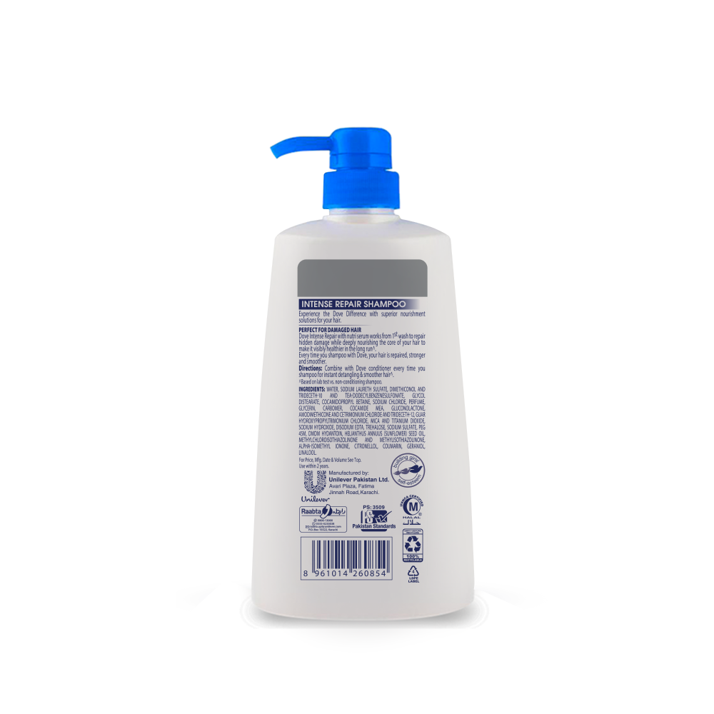 DOVE SHAMPOO INTENSE REPAIR 650 ML