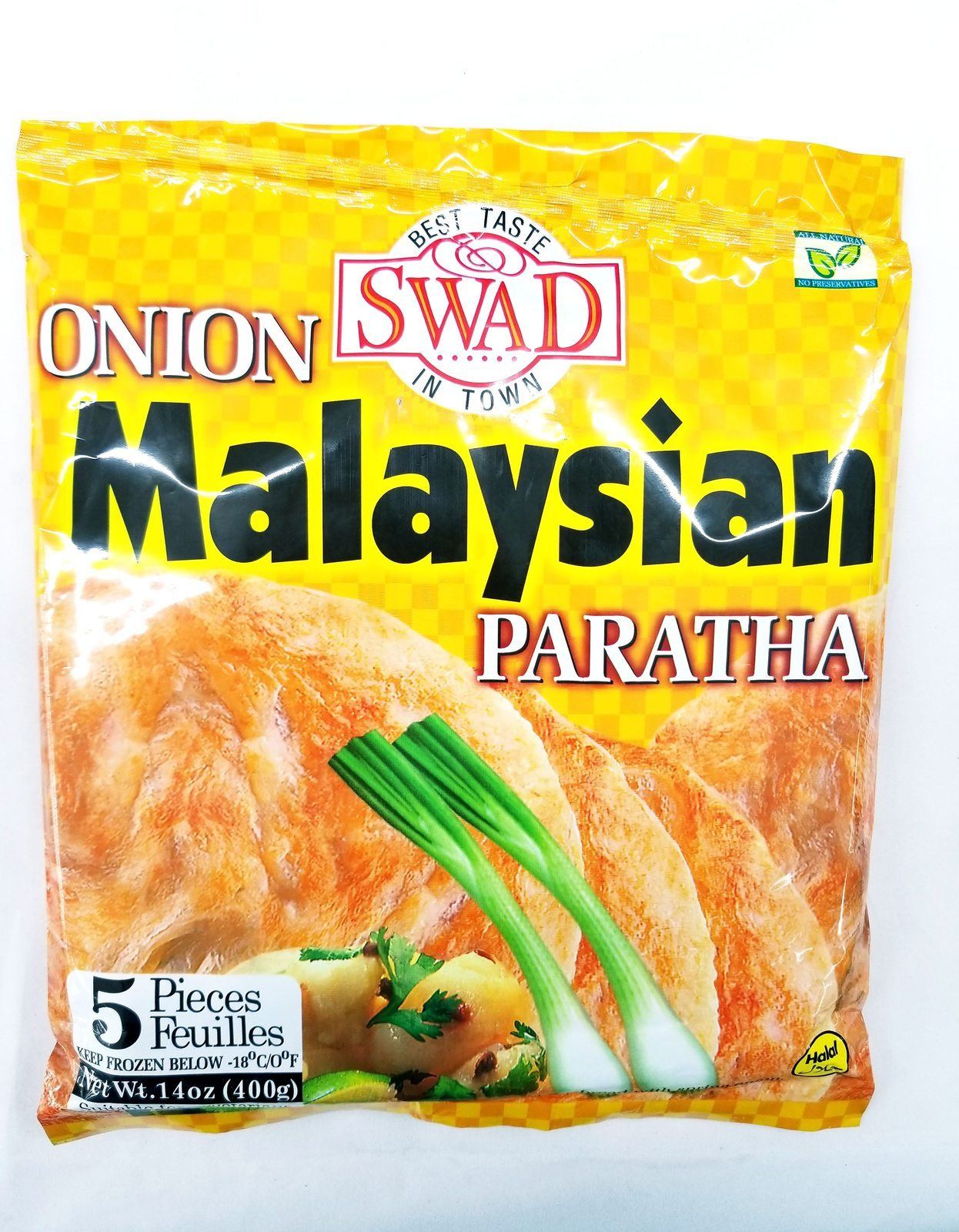 Swad Onion Malaysian Paratha (5pcs)