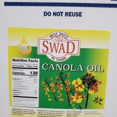 Swad Canola OIl 32.5LB