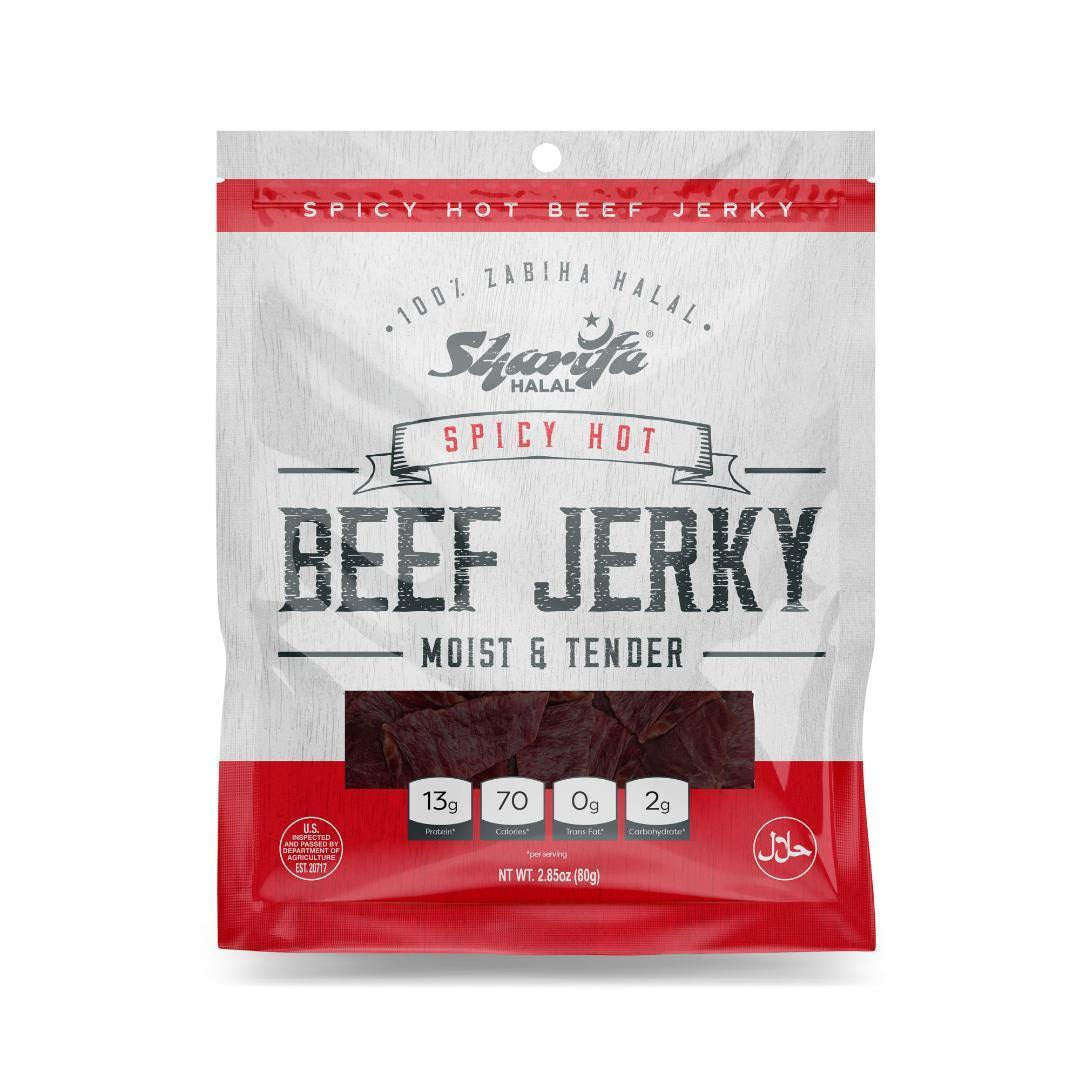 Sharifa Halal Spicy Hot Beef Jerky