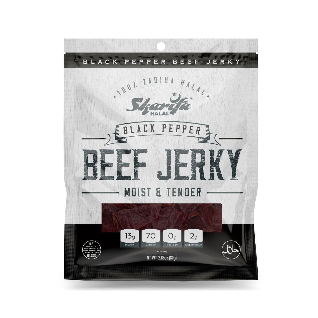 Sharifa Halal Black Pepper Beef Jerky