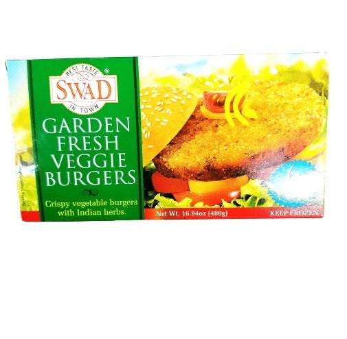 Swad Garden Fresh Veggie Burgers
