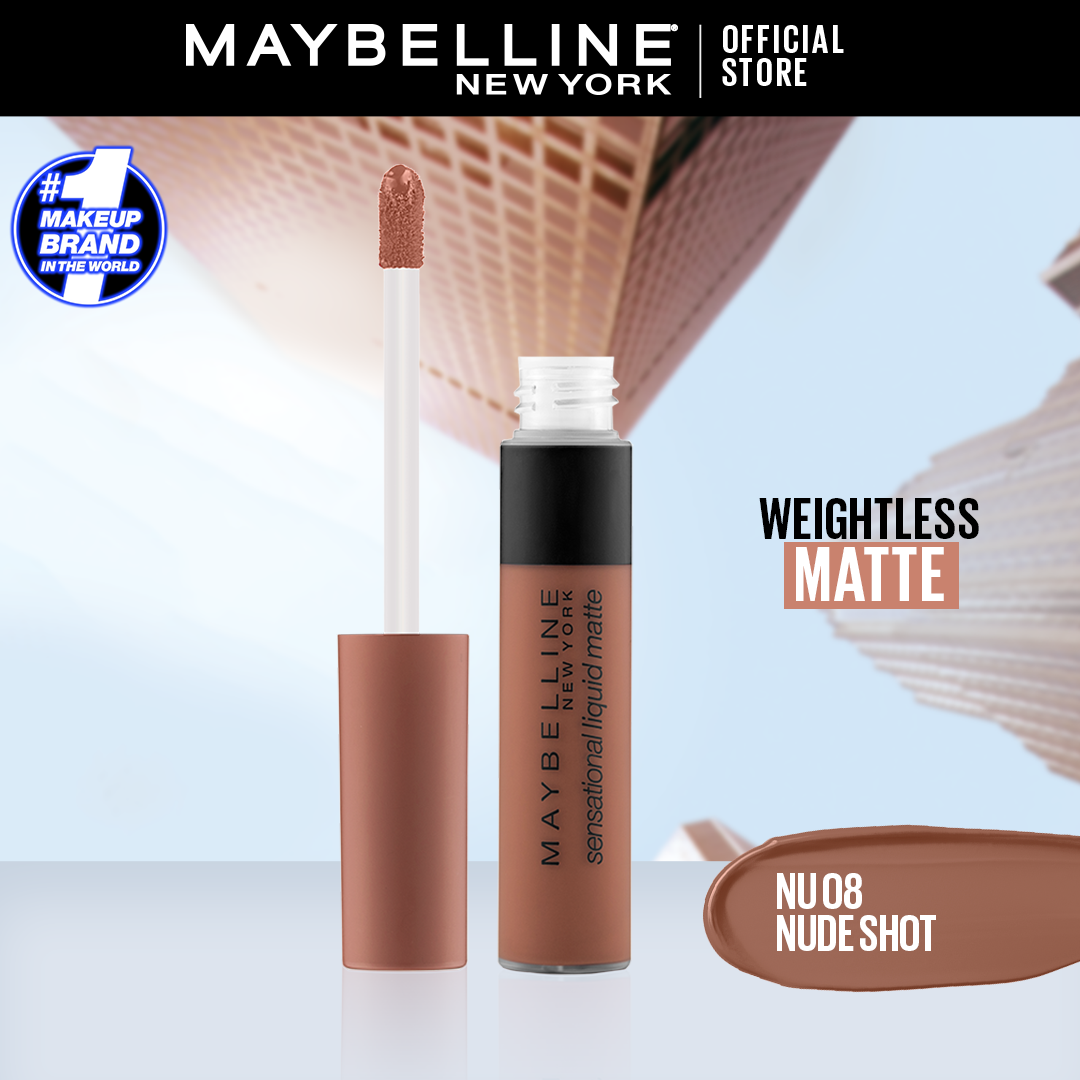 MAYBELLINE SENSATIONAL LIQUID MATTE NUDE 07