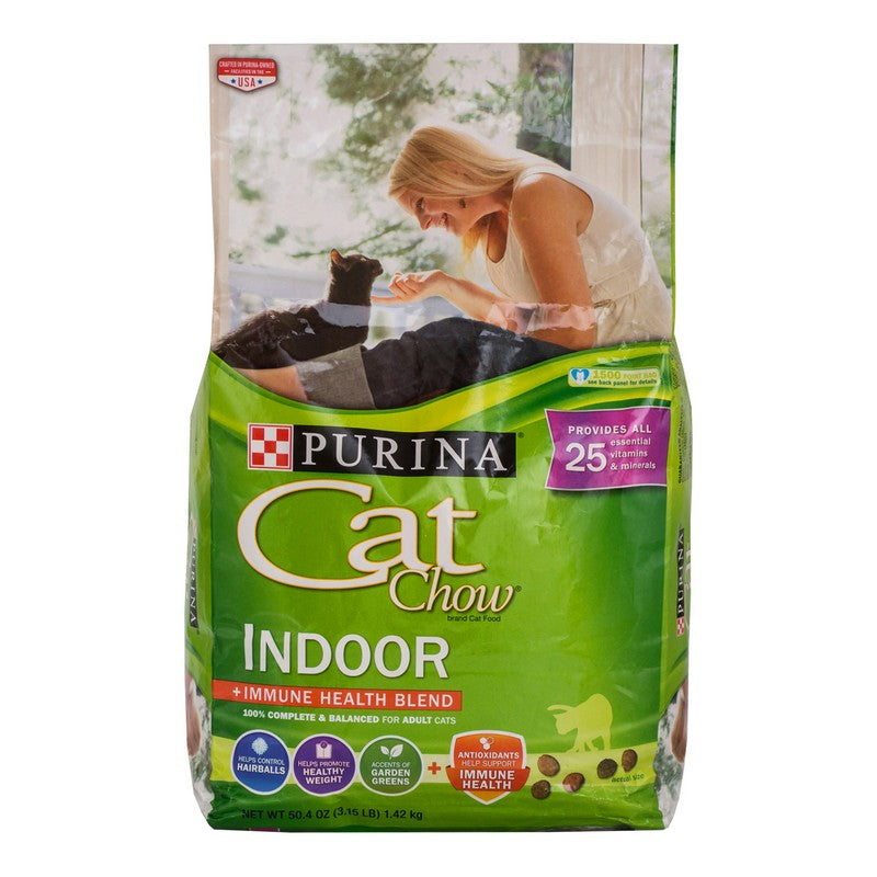 PURINA CAT FOOD CHOW INDOOR 1.42 KG