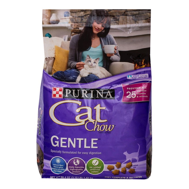 PURINA CAT FOOD CHOW GENTLE 1.42 KG