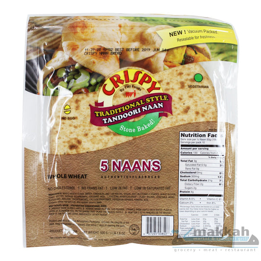 Crispy Plain Naan 500g