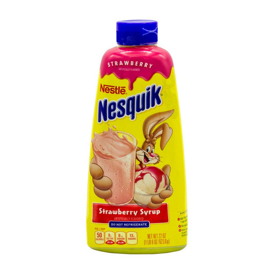 NESTLE NESQUICK SYRUP STRAWBERRY 623.6 GM