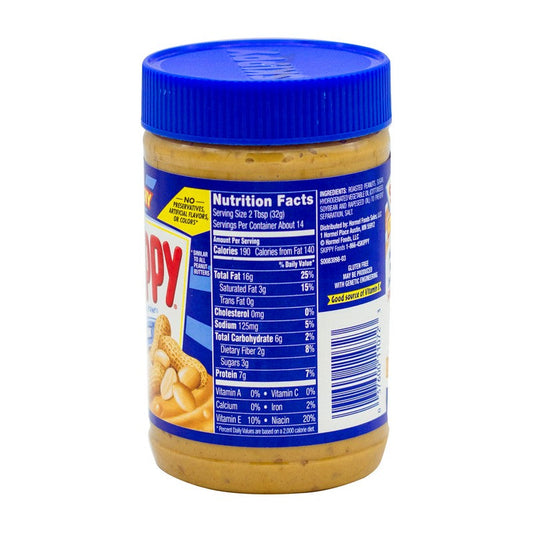 SKIPPY SPREAD PEANUT BUTTER SUPER CHUNK 462 GM