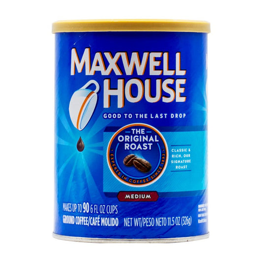 MAXWELL HOUSE COFFEE ORIGINAL ROAST 326 GM