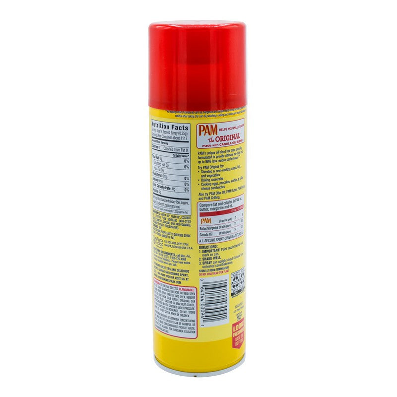 PAM COOKING SPRAY ORIGINAL 340 GM BASIC