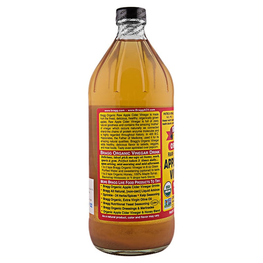 BRAGG APPLE CIDER VINEGAR ORGANIC 946 ML BASIC