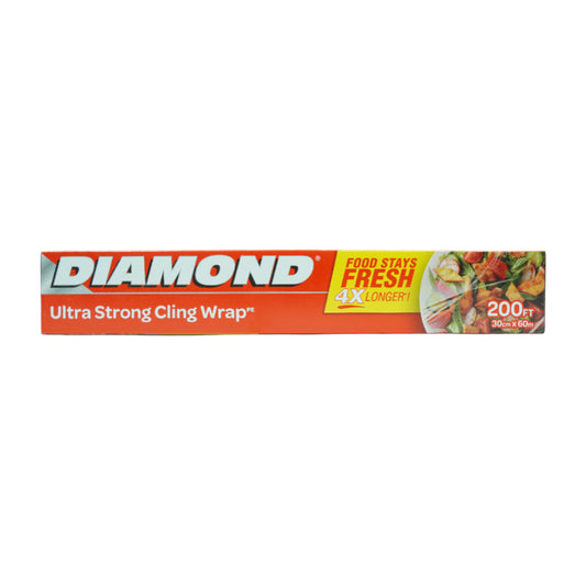 DIAMOND CLING WRAP 200 FT PC