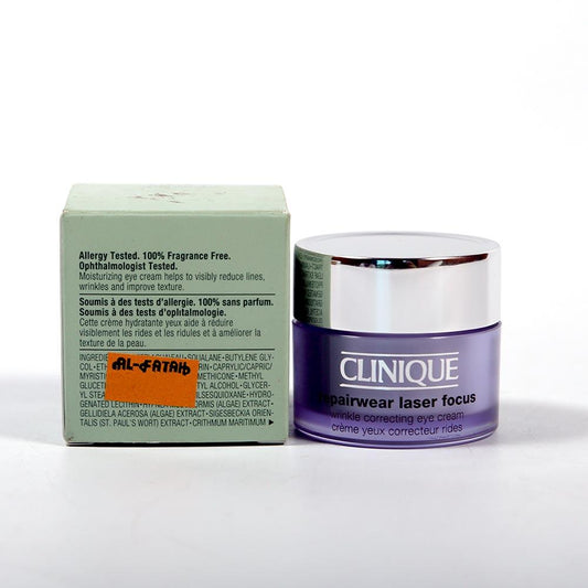 CLINIQUE REPAIR WEAR SMOOTHING EYE CREAM AL SKIN TYPE 15 ML