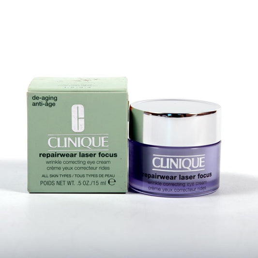 CLINIQUE REPAIR WEAR SMOOTHING EYE CREAM AL SKIN TYPE 15 ML