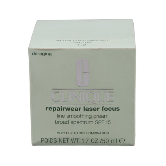 CLINIQUE REPAIR WEAR SMOOTHING CREAM VERY DRY TO DRY COMBINA