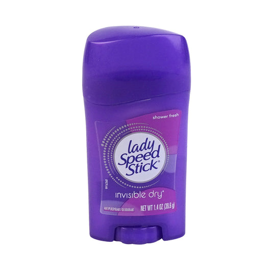 LADY SPEED DEO STICK SHOWER FRESH INVISIBLE DRY 40 GM