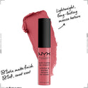 NYX SOFT MATTE LIP CREAM SMLC 19 CANNES PC