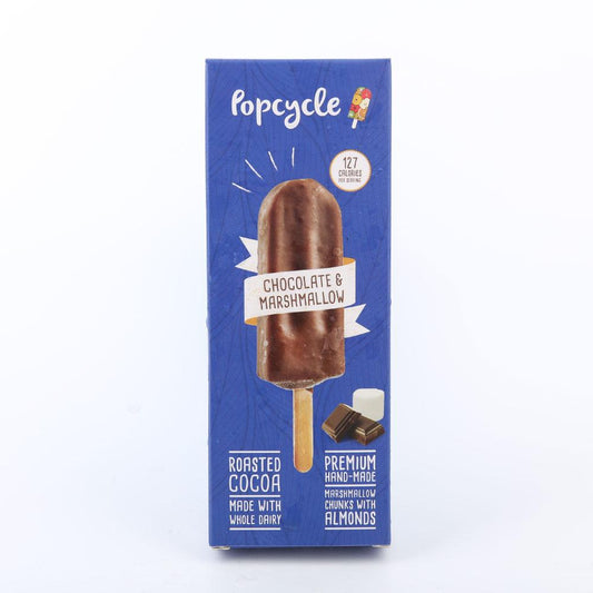 POPCYCLE ICE CREAM CHOCOLATE & MARSHMALLOWS 80GM