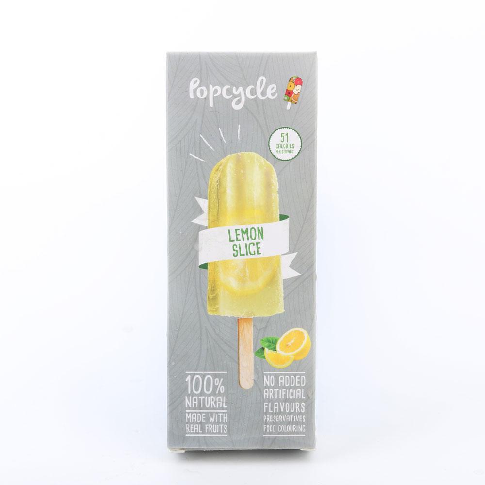 POPCYCLE ICE CREAM LEMON SLICE 80GM