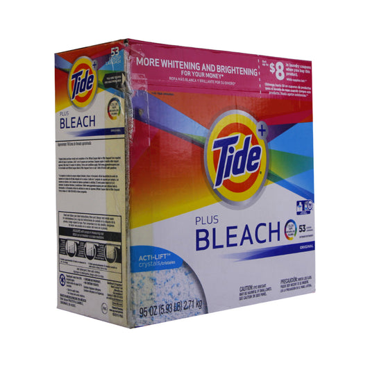 TIDE WASHING POWDER PLUS BLEACH COLOR SAFE 53 LOADS 2.71 KG