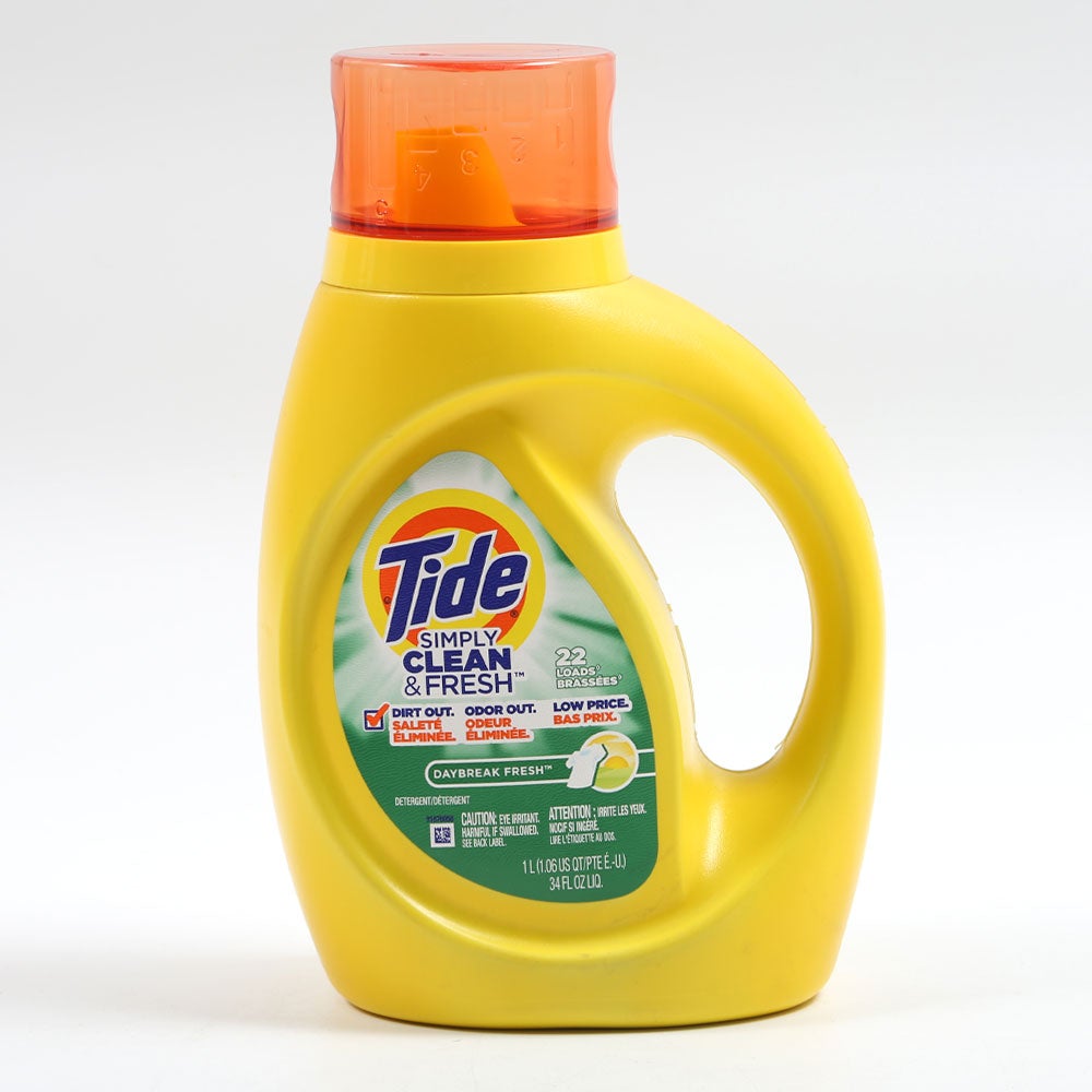 TIDE WASHING LIQUID SIMPLY CLEAN DAYBREAK FRESH 1 LTR