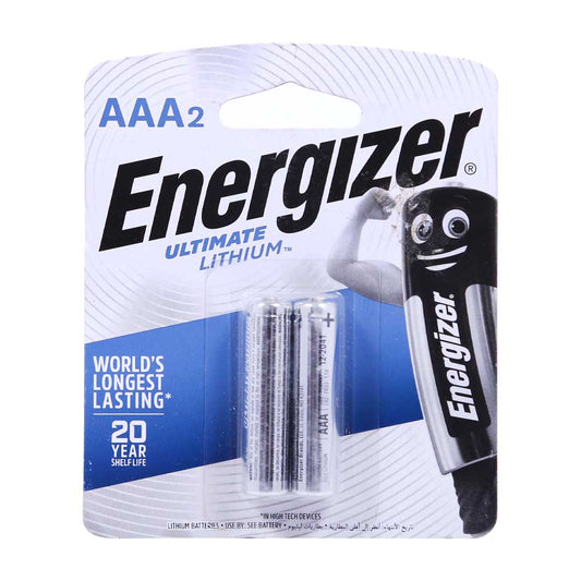 ENERGIZER LITHIUM AAA 2 CELL 1.5 V