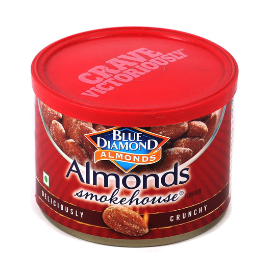 BLUE DIAMOND ROASTED ALMOND SMOKEHOUSE TIN 130 GM