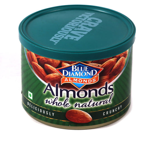 BLUE DIAMOND ALMOND WHOLE NATURAL TIN 150 GM