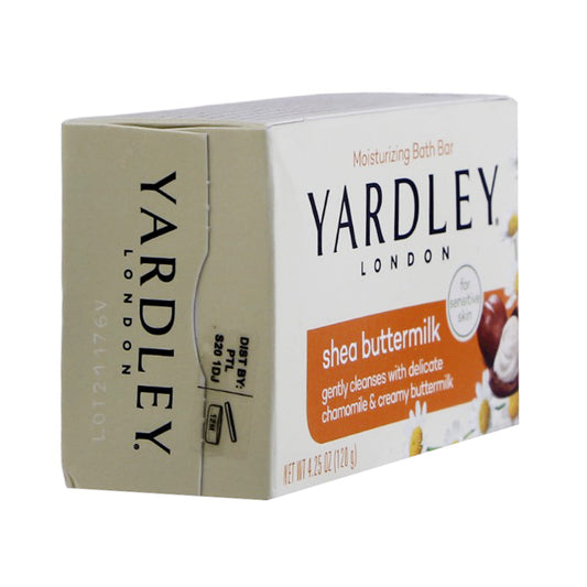 YARDLEY SOAP SHEA BUTTERMILK 1 BAR 120 GM