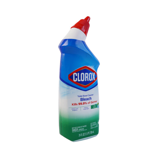 CLOROX TOILET BOWL CLEANER WITH BLEACH FRESH SCENT 709 ML