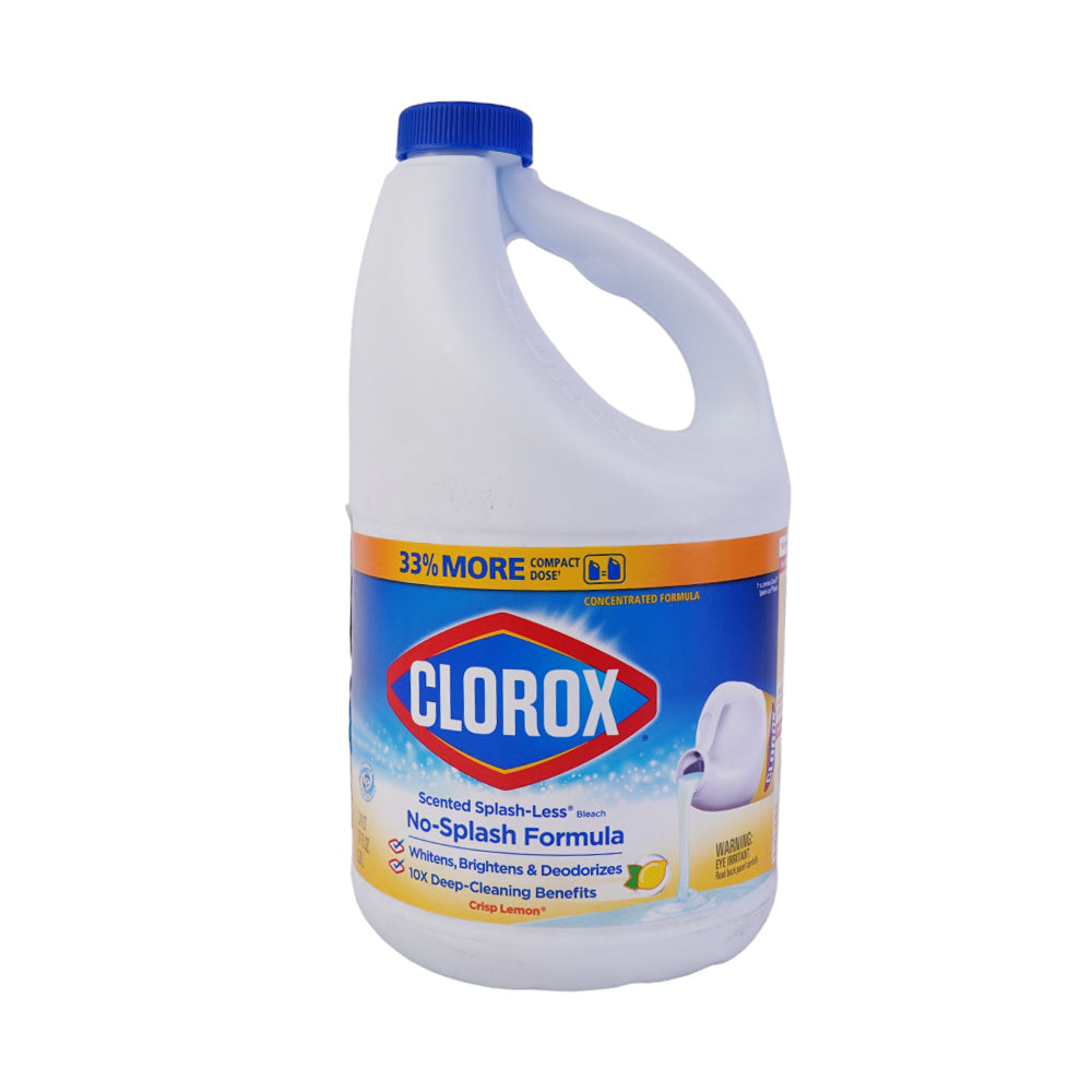 CLOROX BLEACH SPLASH-LESS CRISP LEMON 2.28 LTR