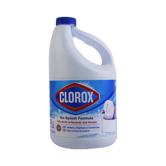 CLOROX WASHING BLEACH SPLASH LESS WHITENS 2.28 LTR