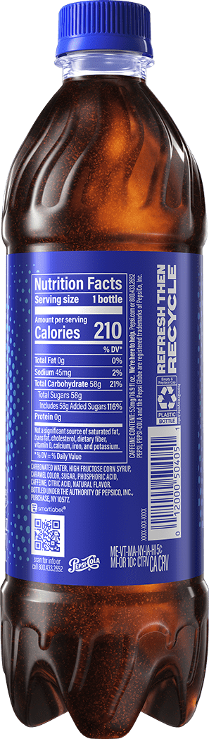 Pepsi Soda, 16.9 Fl Oz, 6 Count